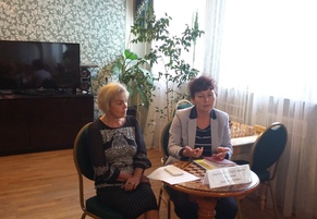 Встреча с получателями социальных услуг в филиале «Пресненский» 28 августа 2015
