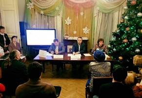 Встреча главы управы с населением в ТЦСО «Арбат» 17 января 2018