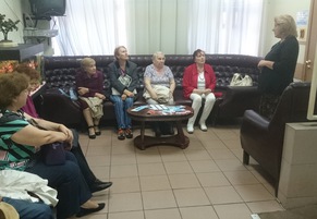 Встреча с Е. Сергеевой в филиале «Тверской» 21 сентября 2015