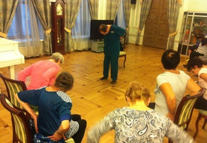 Занятие Цигун в филиале «Тверской» 23 октября 2015