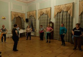 Восточные танцы с платками в филиале «Тверской» 2 ноября 2015
