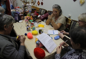 Изготовление сувениров в ГБУ ТЦСО «Арбат» 15 ноября 2016