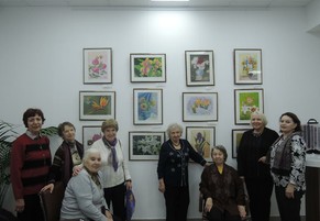 Выставка работ мастеров 7 марта 2017