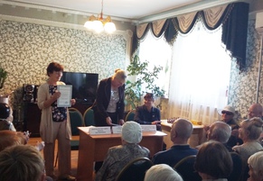 Встреча с и.о. Начальника УСЗН ЦАО в филиале «Пресненский» 24 августа 2015