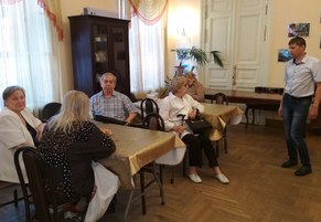 Встреча с представителем «Мосгаз» в ТЦСО «Арбат» 12 июля 2018