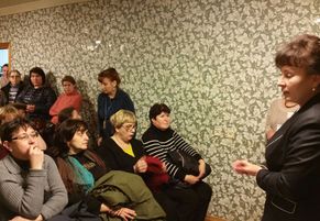 Общее собрание заведующих и социальных работников в филиале «Пресненский» 4 декабря 2015
