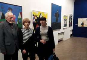 Посещение выставки художника 15 декабря 2015