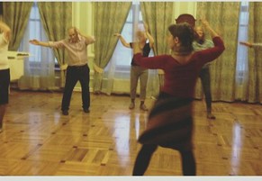 Занятие в танцевальной студии «Кадриль» в филиале «Тверской» 26 октября 2016